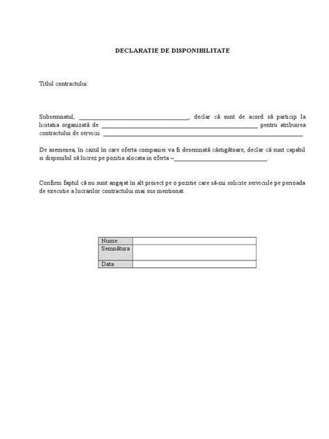 14/2021, publicat pe 12 ianuarie in monitorul oficial, iar principala modificare consta in introducerea unei sectiuni dedicate pentru plata obligatiilor aferente indemnizatiei de ajutor de stat incasate pe perioada. Model Declaratie Disponibilitate