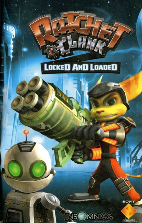 Ratchet And Clank Going Commando 2003 Playstation 2 Box Cover Art