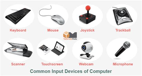 Input Devices Of Computer Definition And Examples Tutorialsmate