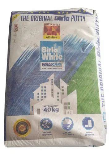 40 Kg Birla White Wall Putty At Rs 930bag Birla Putty In Ulhasnagar