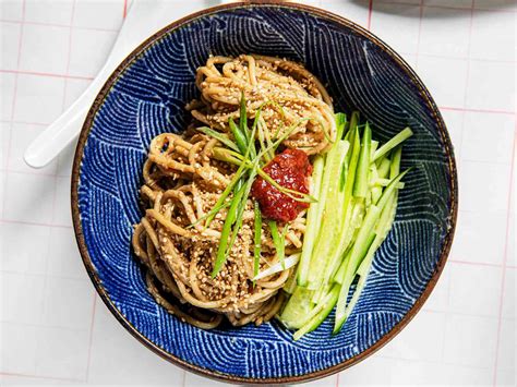 Chinese Cold Noodle Salad With Sesame Dressing Recipe