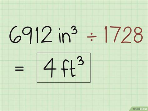 3 Modi Per Calcolare I Piedi Cubi Wikihow