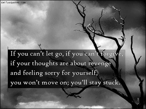 If You Cant Let Go If You Cant Forgive If Your Thoughts Are About Revenge And Feeling Sorry