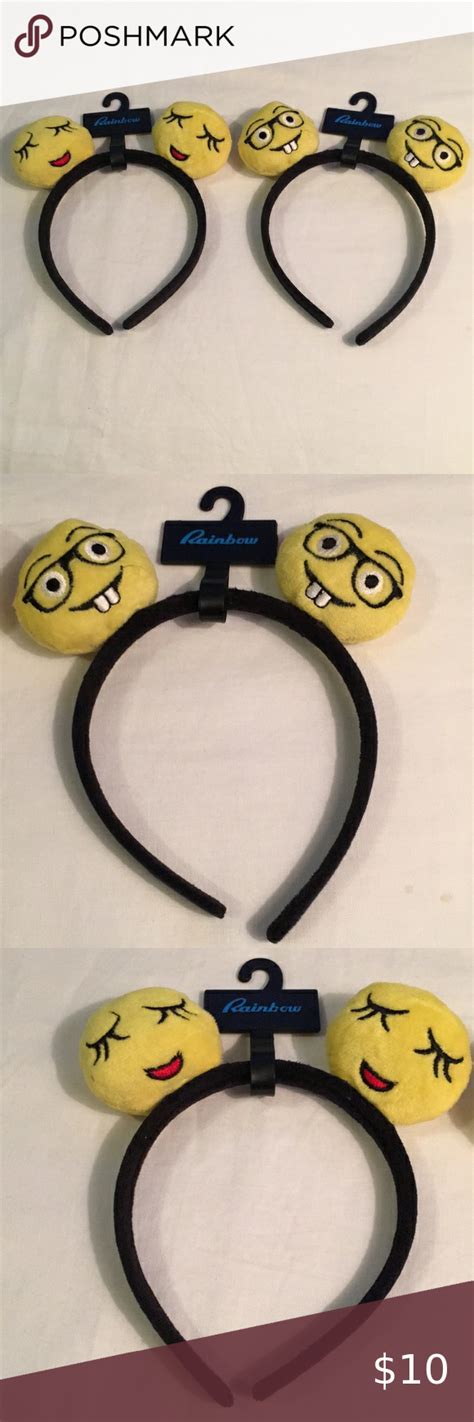 Emoji Headbands Nwt Kids Hair Accessories Headbands Emoji