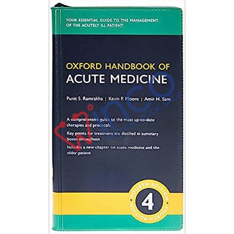Oxford Handbook Of Acute Medicine 4th Edition Winco Medical Book Store