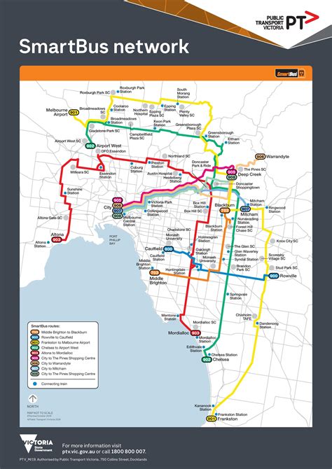 Melbourne Bus Routes Map