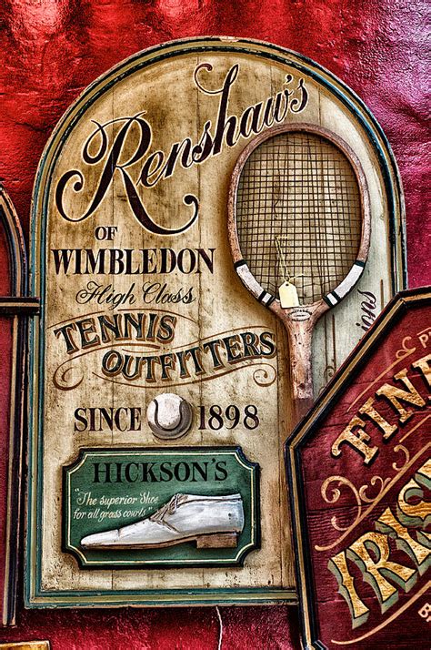 Old Sign Wimbledon Photograph By Massimo Usai Pixels