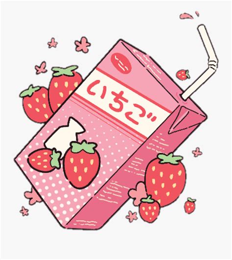 Pink Aesthetic Milk Cute Kawaii Drawings Kawaii Kawaii Drawings