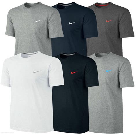 Shop our range of men's tops online at house of fraser. New Men's Nike Logo T-Shirt Top - Grey White Navy - Retro ...