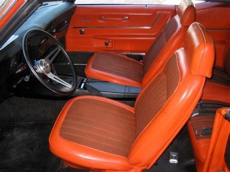 Buy Used 1969 Camaro Rsss Hugger Orangeorange Houndstooth 34 Options