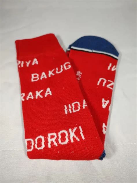 CHAUSSETTES LONGUES ÉQUIPAGE Boku No My Hero Academia BNHA MHA classe