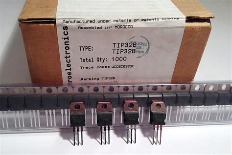 10pcs Tip32b Pnp Power Transistor 80v 3a 40w To 220 Bd242b