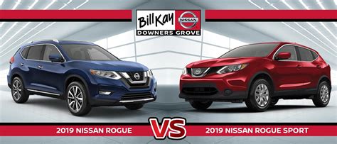 Which one is for you? 2019 Nissan Rogue vs. Rogue Sport