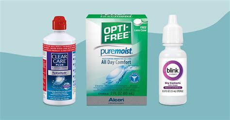 8 Best Contact Lens Solutions