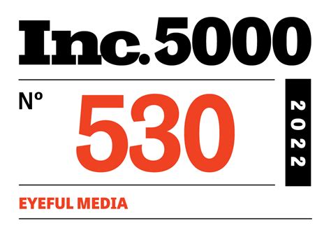 How We Made The Inc 5000 Again Eyeful Media