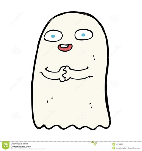 Funny Cartoon Ghost Stock Photography Image 37012902