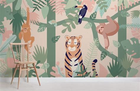 Kids Animals And Jungle Wallpaper Murals Wallpaper