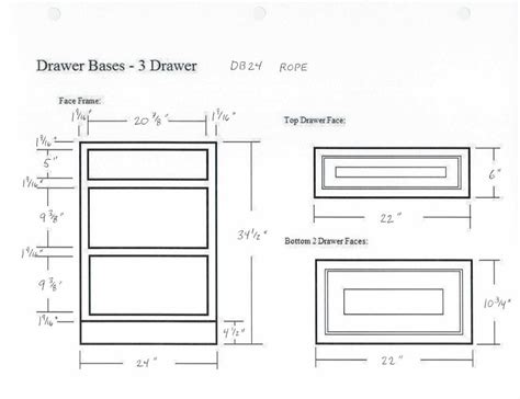 Kitchen Drawer Height Cabinets