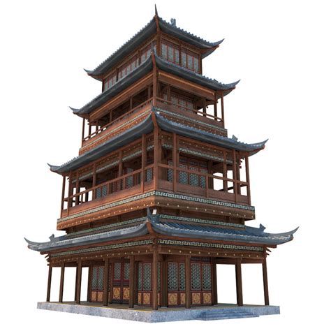 Ancient Chinese House 3d Max
