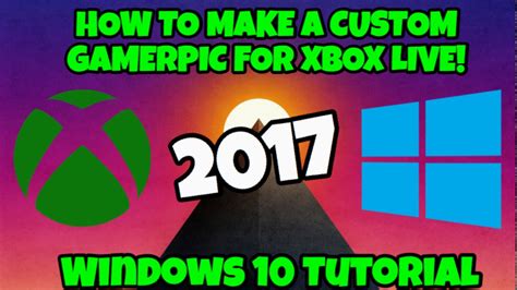 Xbox Gamerpic Maker Xbox One Custom Gamerpic How To