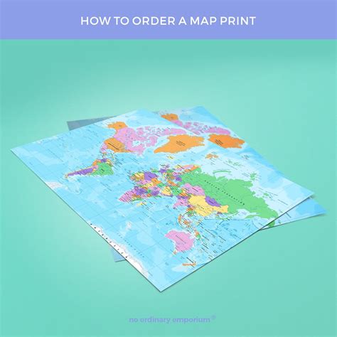 Personalised World Travel Map No Ordinary Emporium