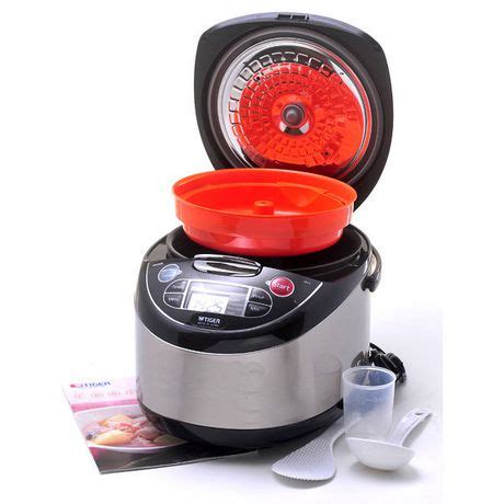 Tiger Micom Controlled Rice Cooker With Tacook Cooking Plate Cups