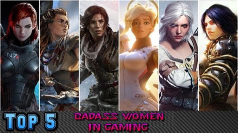 Top 5 Most Badass Women In Gaming Youtube