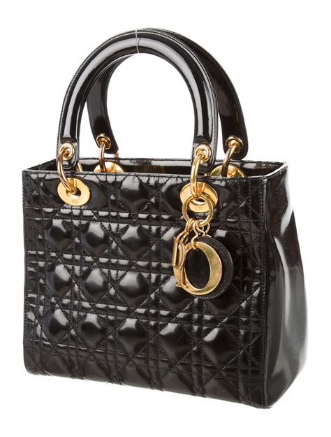 Christian Dior Medium Lady Dior Bag Handbags Chr45444 The Realreal