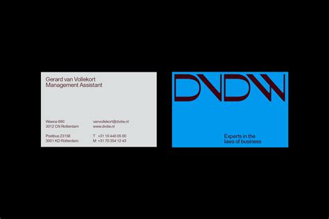 Noted New Logo And Identity For Dvdw By Studio Dumbar
