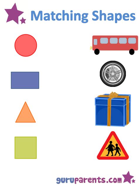 The sun, wheels on a car, and cookies on a plate; Teaching Shapes | guruparents