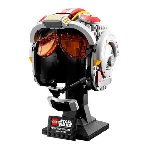 Blocos De Montar Lego Star Wars Capacete Luke Skywalker Redfire Branco