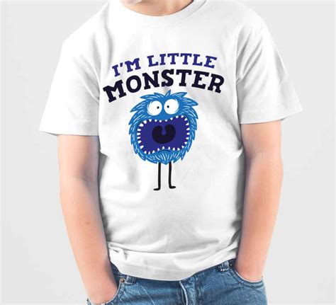 Monster Kids Shirt Tenstickers