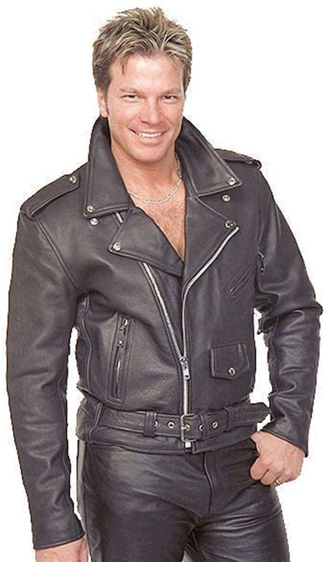 Classic Leather Motorcycle Jacket For Men M110ec Jamin Leather™