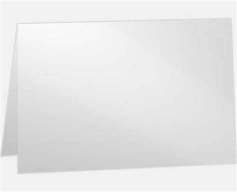 Glossy White A2 Folded Cards 4 14 X 5 12 Notecards