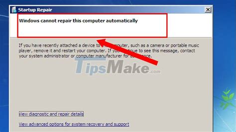 Steps To Fix Recovery Error On Windows Computer