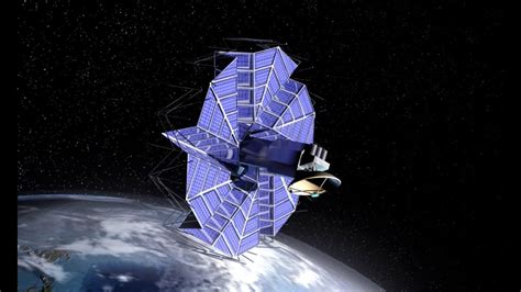 Origami In Space Byu Designed Solar Arrays Inspired By Origami Youtube