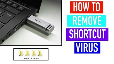How To Remove Flash Drive Shortcut Virus Youtube