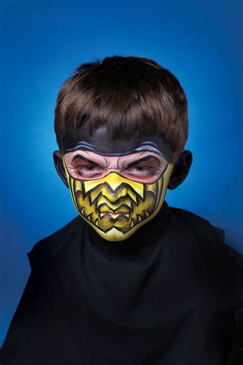 Ninja turtle face mask, funny cartoon mouth cover ️ 2021. Black clothes + awesome face painting = the perfect ninja ...