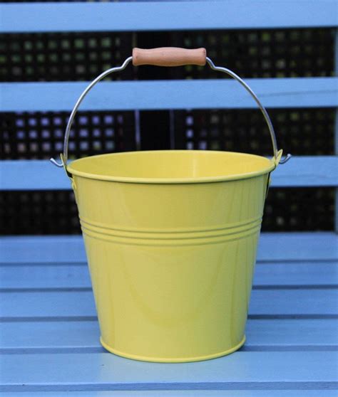 Set Of 1 Wedding Sparkler Bucket 16 Cm Yellow