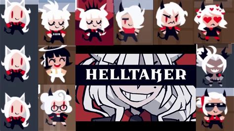 Helltaker All Character Animation Mittsies Vitality Youtube