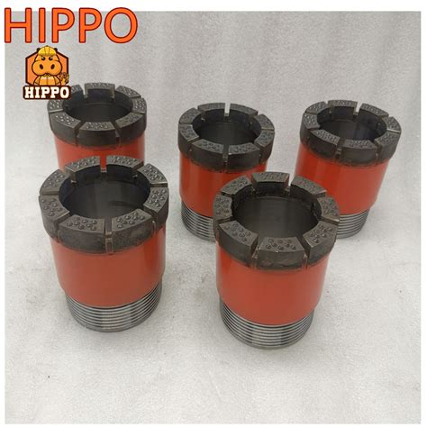 Mm Impregnated Diamond Core Drill Bits For Geological Drilling Hole China Nq Hq