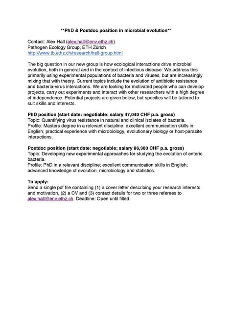 phd | Motivation Letter
