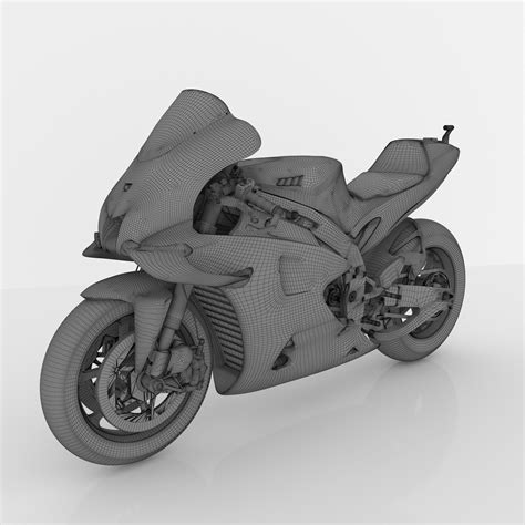 3d Model Yamaha Yzf M1 Racing Motogp 2020 3d Model Vr Ar Low Poly