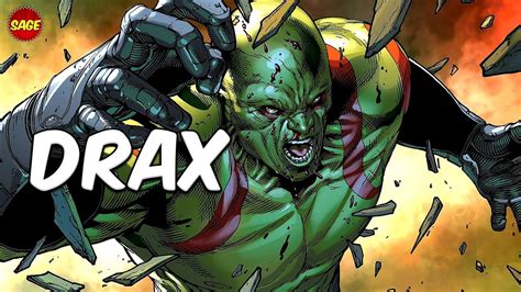 Who Is Marvels Drax The Destroyer Created To Hunt Thanos Youtube