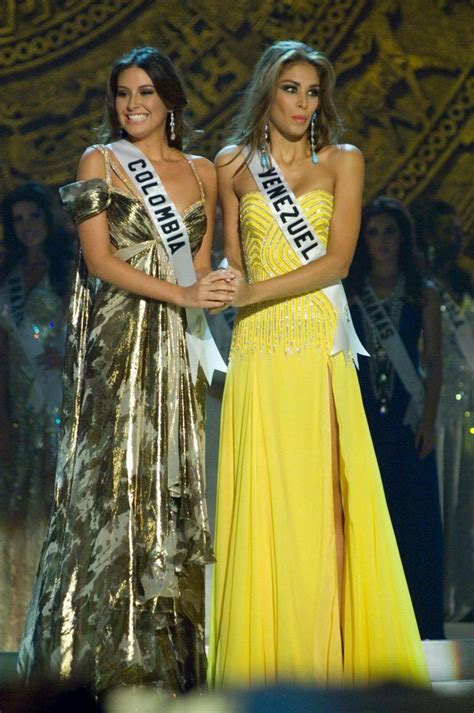 Dayana Mendoza Venezuela Miss Universe 2008 Concursos Colombia Venezuela