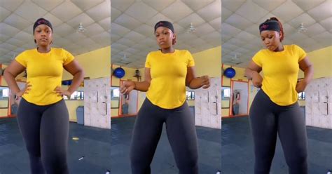 Curvy Lady Flaunts Her Body As She Dances In A Trending Video Watch Video
