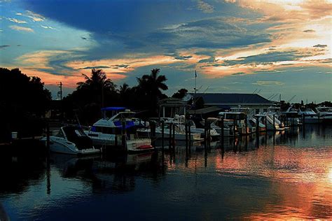 Sunset Marina Photograph By Colleen Fox Fine Art America
