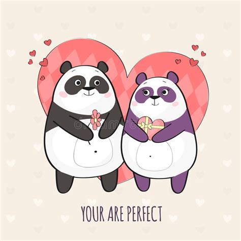 20 Fantastic Ideas Cute Couple Cute Panda Simple Drawing The