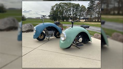 These Strange Scooters Are Handcrafted From Classic Volkswagen Beetle