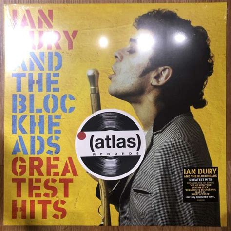 Jual Vinyl Piringan Hitam Ian Dury And The Blockheads Greatest Hits